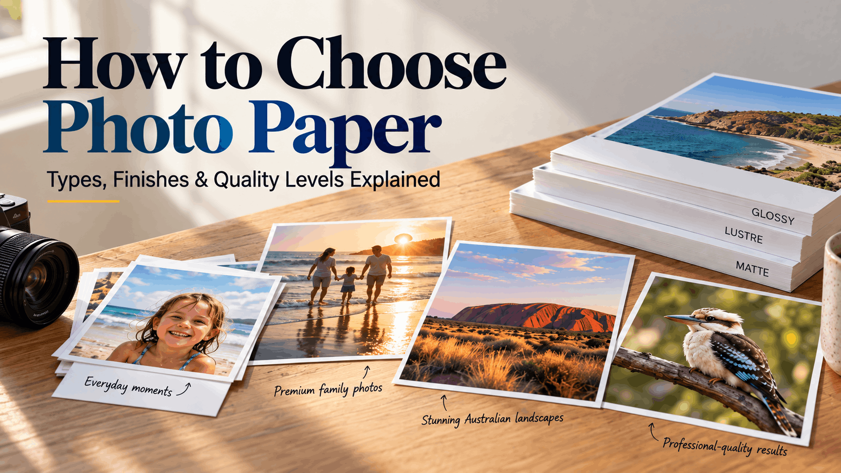 How to Choose Photo Paper: Types, Finishes and Quality Levels Explained